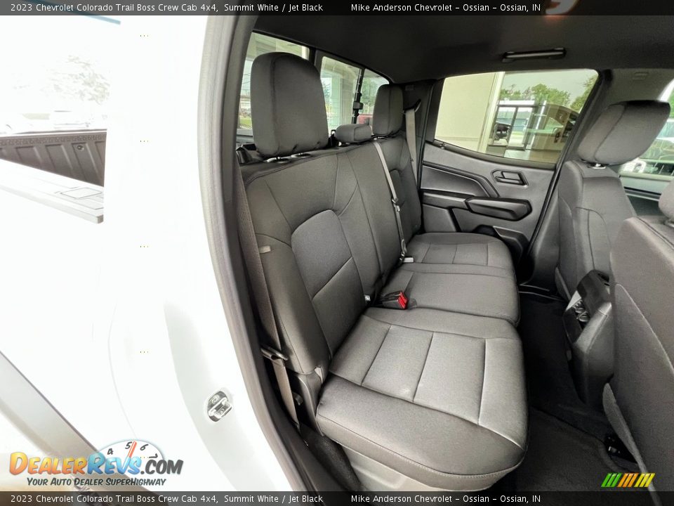 Rear Seat of 2023 Chevrolet Colorado Trail Boss Crew Cab 4x4 Photo #25