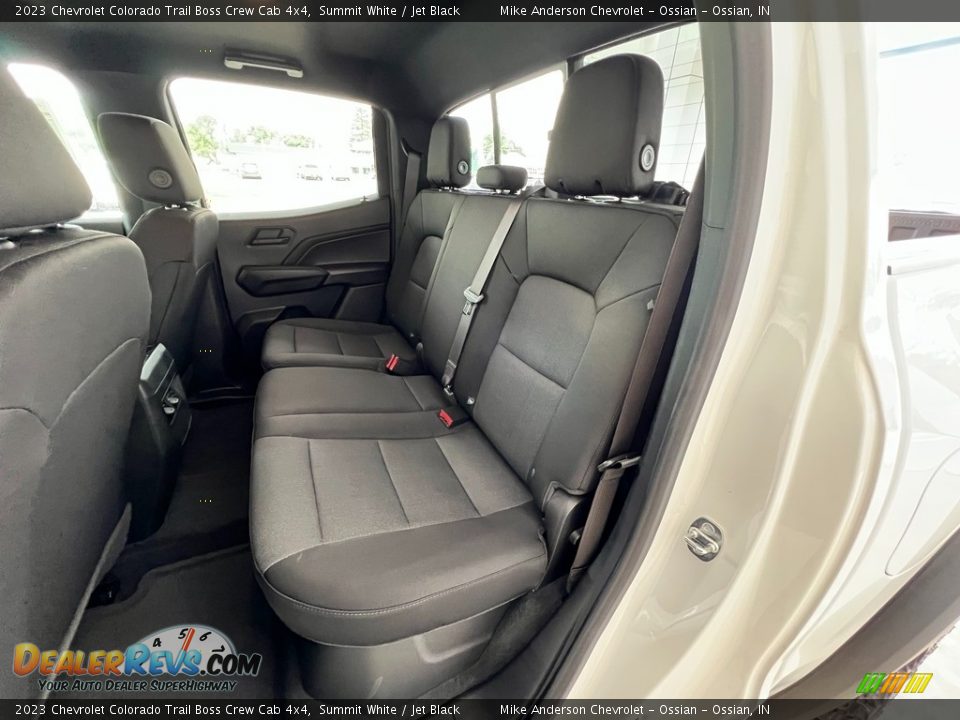 Rear Seat of 2023 Chevrolet Colorado Trail Boss Crew Cab 4x4 Photo #26