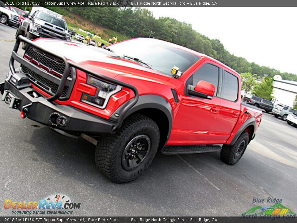 2018 Ford F150 SVT Raptor SuperCrew 4x4 Race Red / Black Photo #31