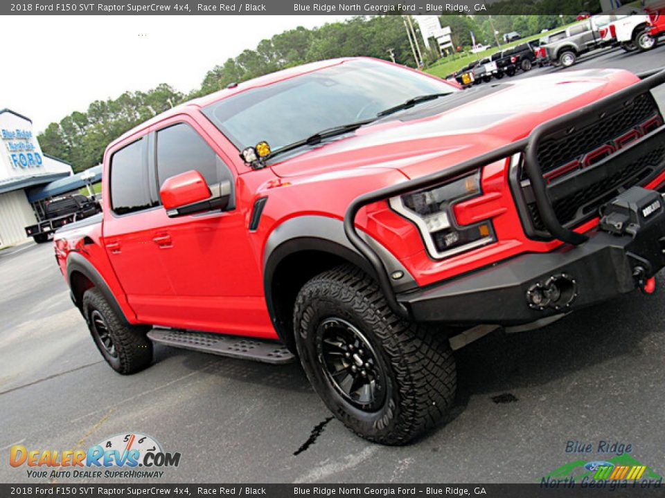 2018 Ford F150 SVT Raptor SuperCrew 4x4 Race Red / Black Photo #32