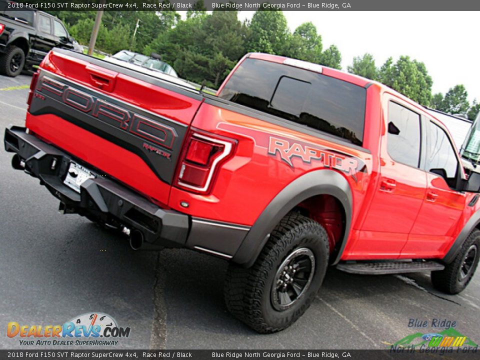 2018 Ford F150 SVT Raptor SuperCrew 4x4 Race Red / Black Photo #33