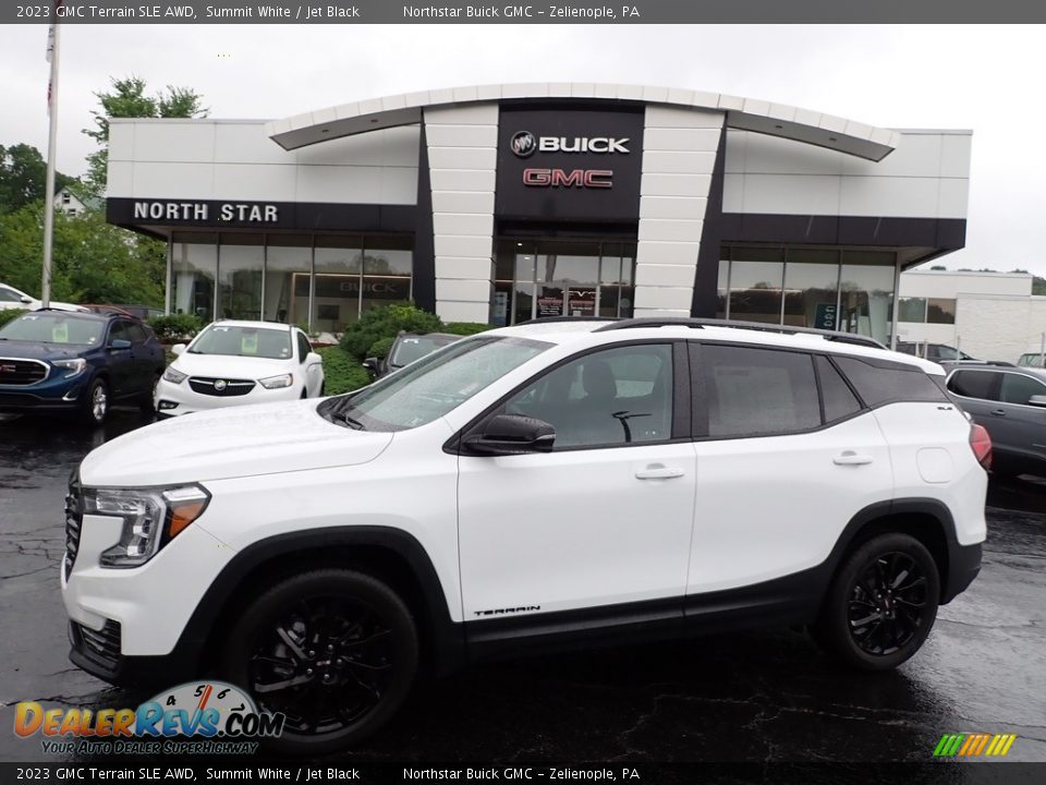 2023 GMC Terrain SLE AWD Summit White / Jet Black Photo #1