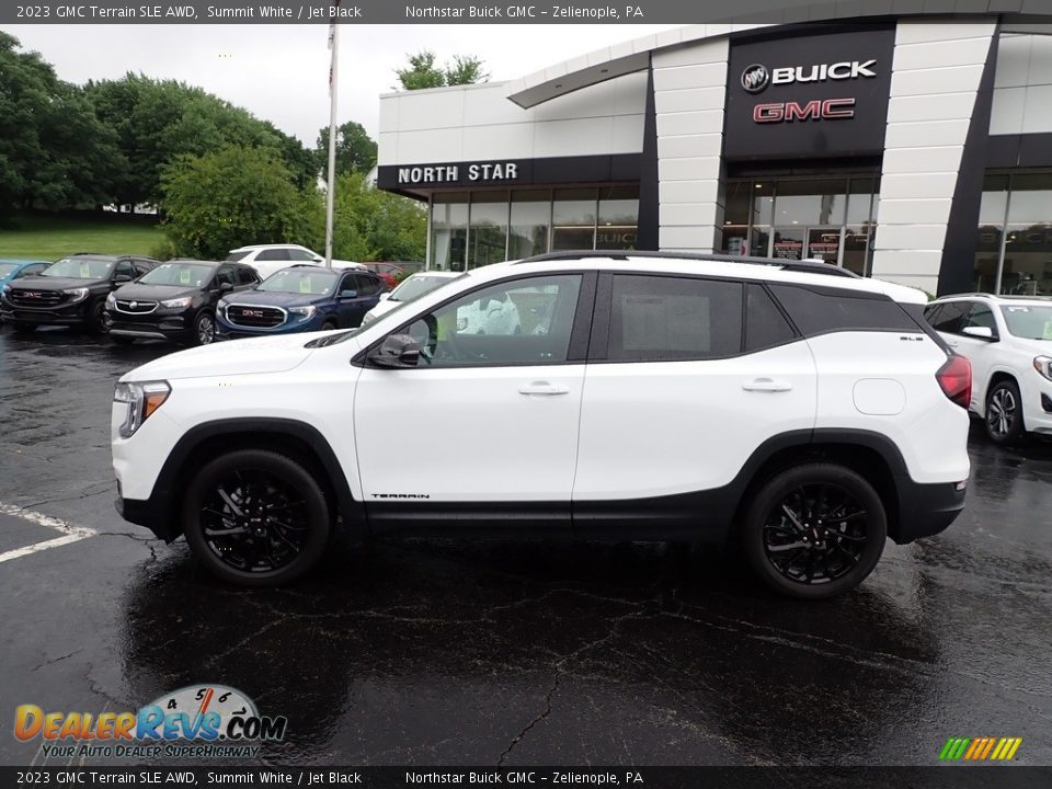 2023 GMC Terrain SLE AWD Summit White / Jet Black Photo #2