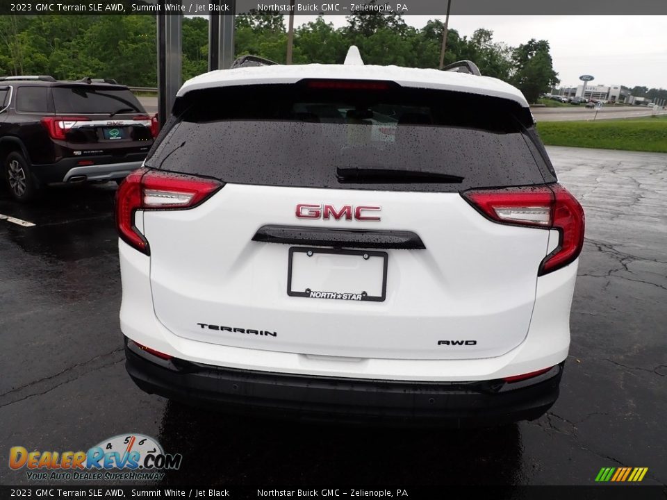 2023 GMC Terrain SLE AWD Summit White / Jet Black Photo #5