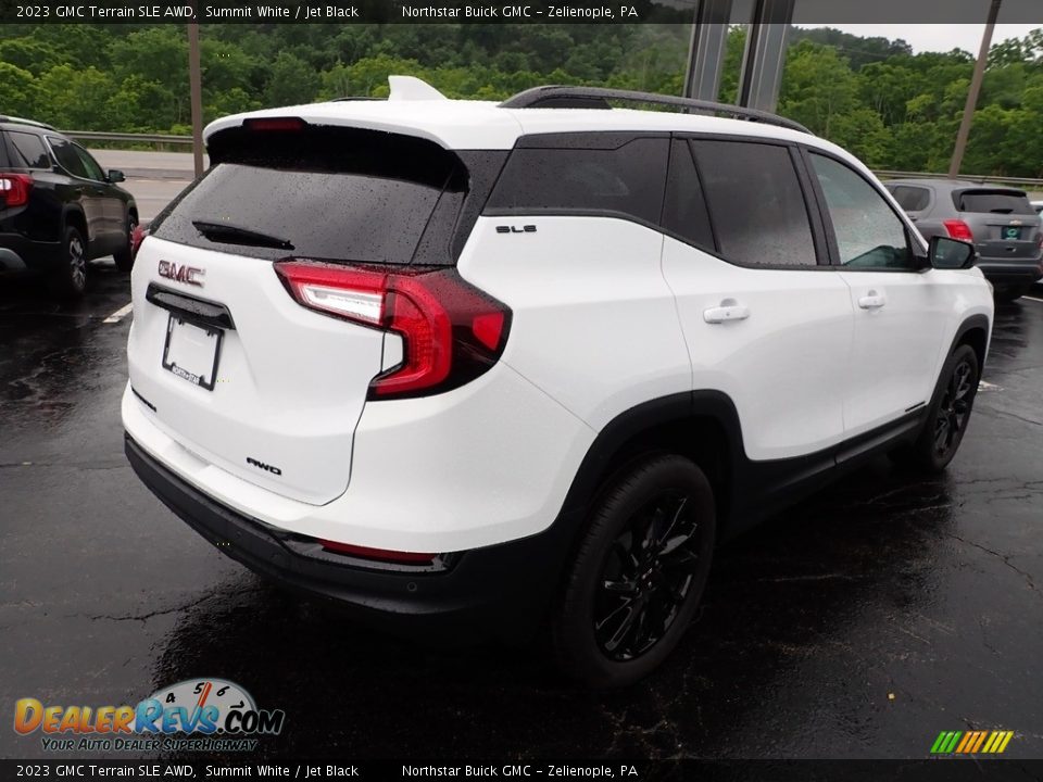 2023 GMC Terrain SLE AWD Summit White / Jet Black Photo #6