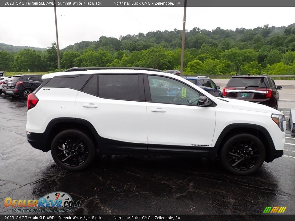 2023 GMC Terrain SLE AWD Summit White / Jet Black Photo #8