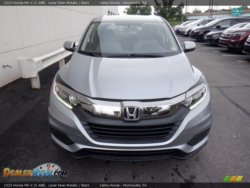 2020 Honda HR-V LX AWD Lunar Silver Metallic / Black Photo #2
