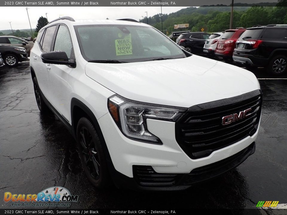 2023 GMC Terrain SLE AWD Summit White / Jet Black Photo #10