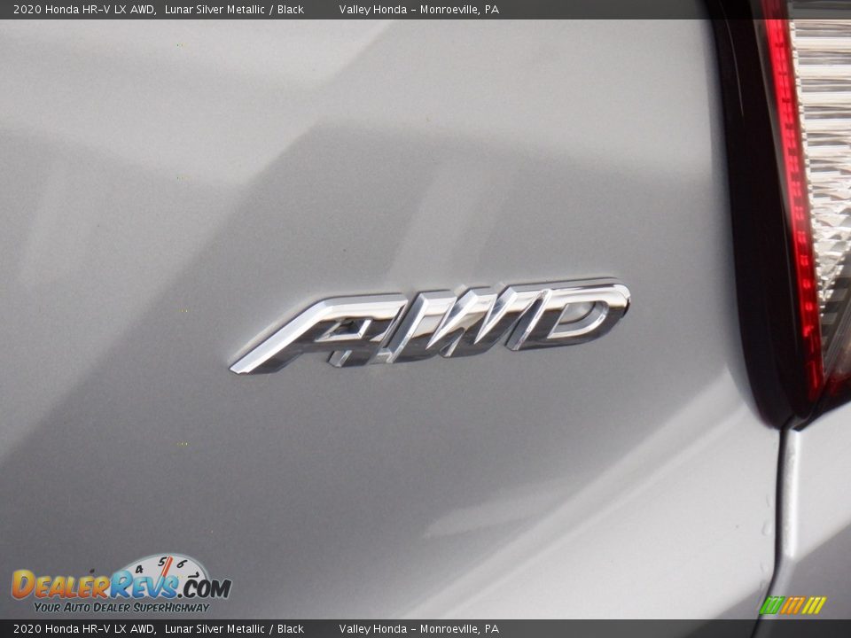 2020 Honda HR-V LX AWD Lunar Silver Metallic / Black Photo #5