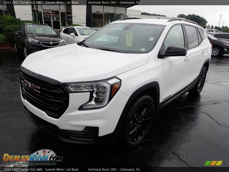 2023 GMC Terrain SLE AWD Summit White / Jet Black Photo #12