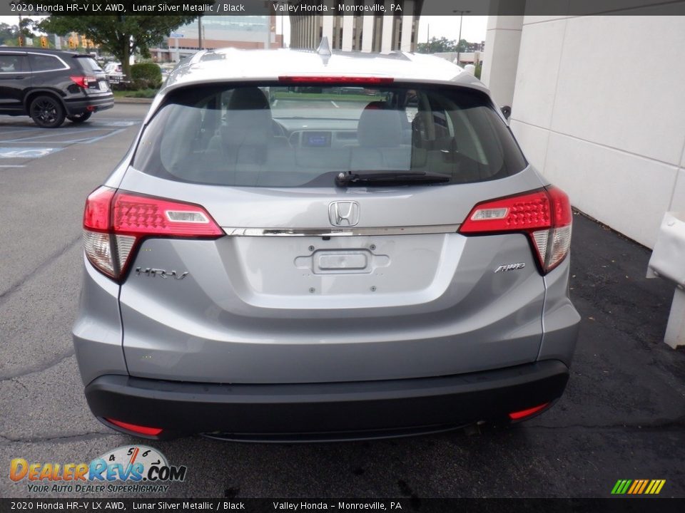 2020 Honda HR-V LX AWD Lunar Silver Metallic / Black Photo #6