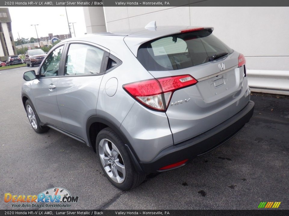 2020 Honda HR-V LX AWD Lunar Silver Metallic / Black Photo #7