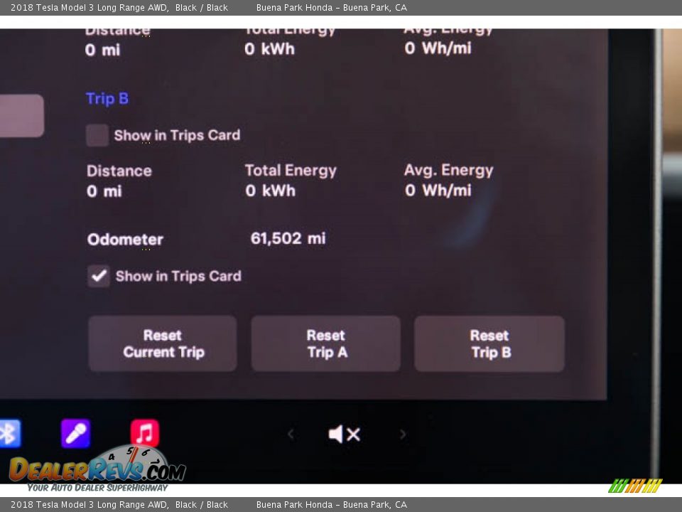 2018 Tesla Model 3 Long Range AWD Black / Black Photo #6