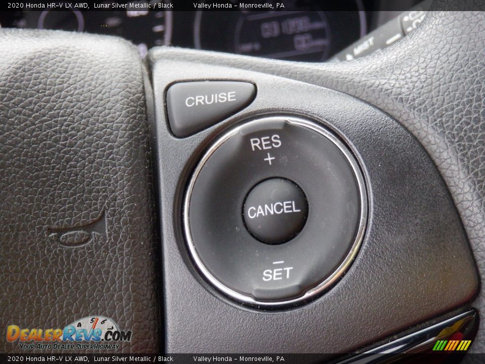 2020 Honda HR-V LX AWD Lunar Silver Metallic / Black Photo #18