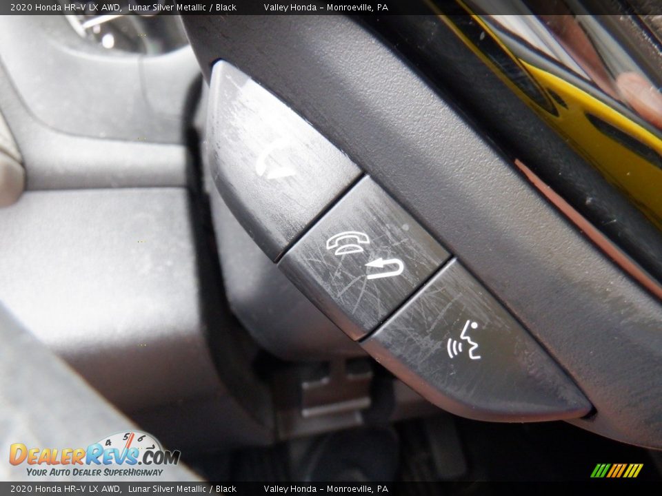 2020 Honda HR-V LX AWD Lunar Silver Metallic / Black Photo #19