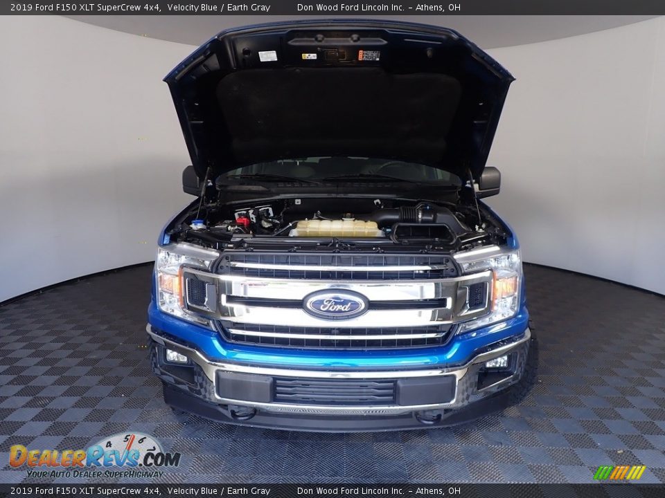 2019 Ford F150 XLT SuperCrew 4x4 Velocity Blue / Earth Gray Photo #5