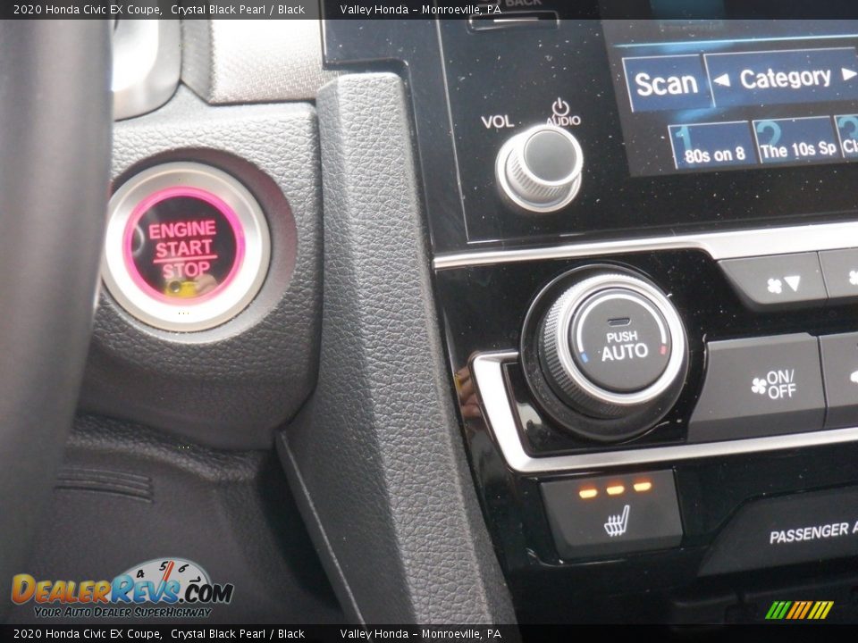 Controls of 2020 Honda Civic EX Coupe Photo #17