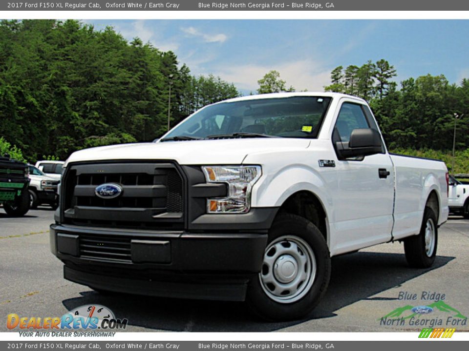 2017 Ford F150 XL Regular Cab Oxford White / Earth Gray Photo #1