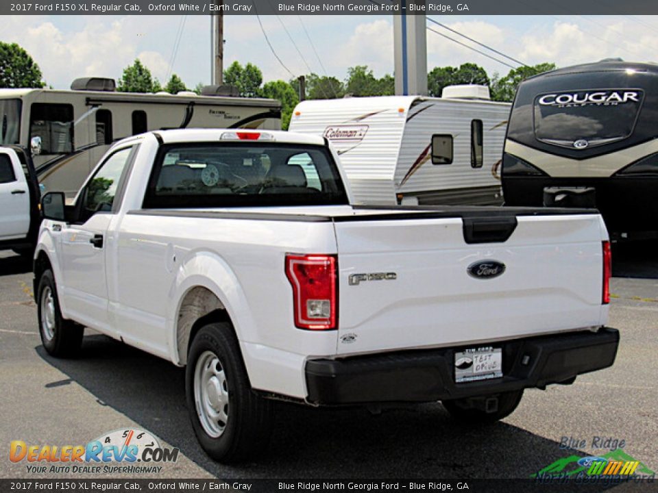 2017 Ford F150 XL Regular Cab Oxford White / Earth Gray Photo #3