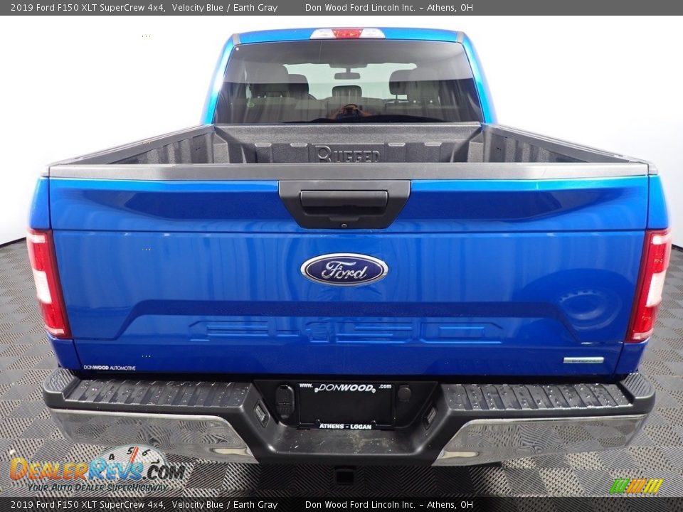 2019 Ford F150 XLT SuperCrew 4x4 Velocity Blue / Earth Gray Photo #11