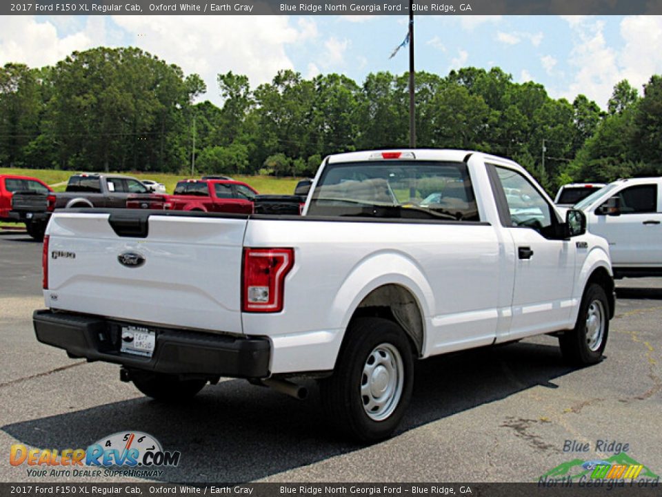 2017 Ford F150 XL Regular Cab Oxford White / Earth Gray Photo #5