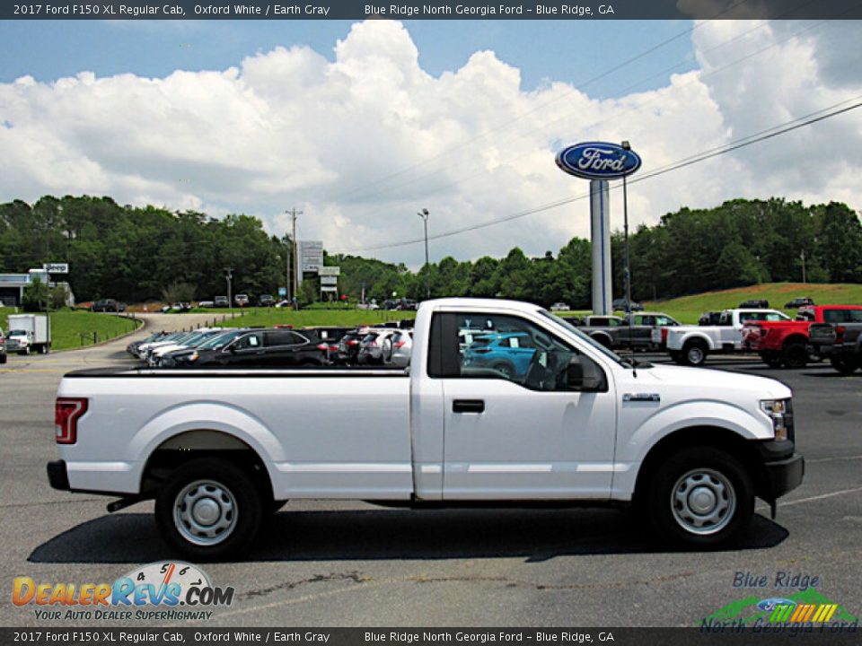 2017 Ford F150 XL Regular Cab Oxford White / Earth Gray Photo #6