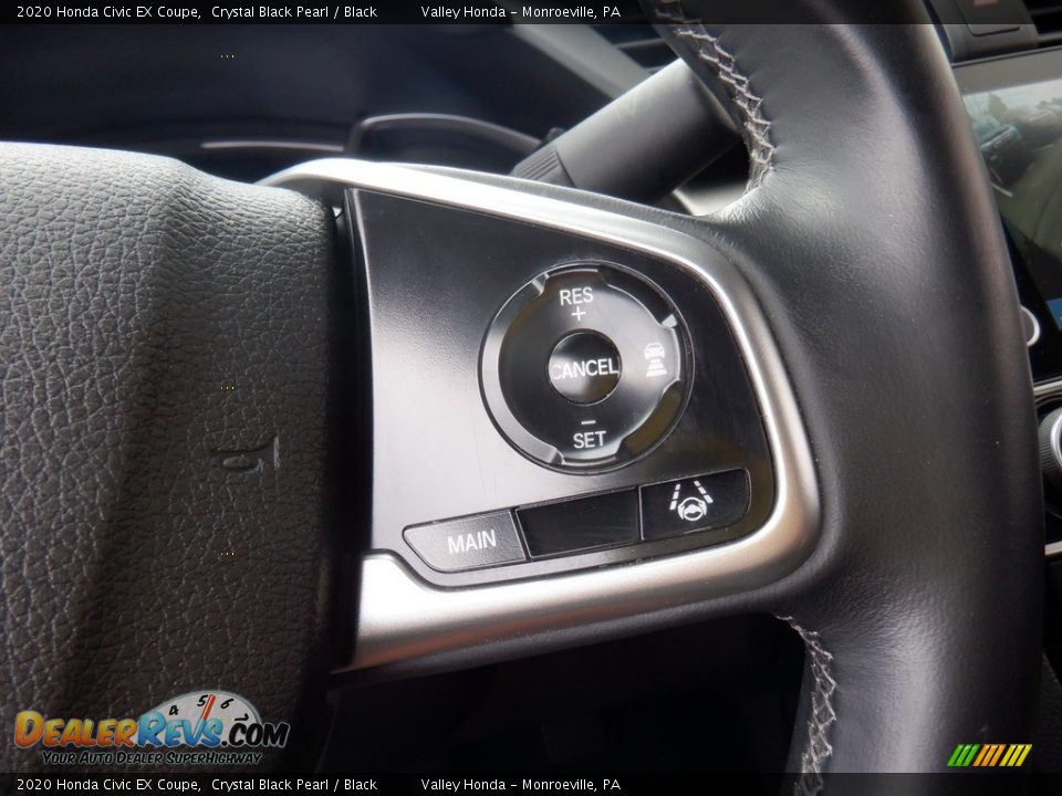 2020 Honda Civic EX Coupe Steering Wheel Photo #24