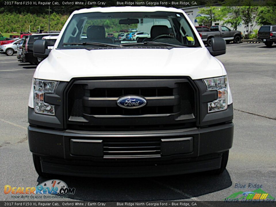 2017 Ford F150 XL Regular Cab Oxford White / Earth Gray Photo #8