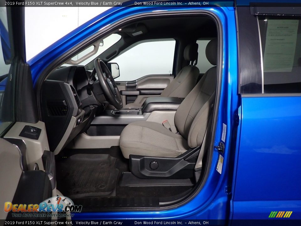 2019 Ford F150 XLT SuperCrew 4x4 Velocity Blue / Earth Gray Photo #18