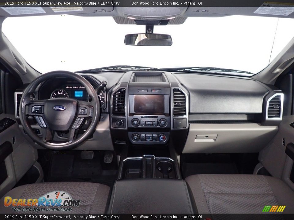 2019 Ford F150 XLT SuperCrew 4x4 Velocity Blue / Earth Gray Photo #20