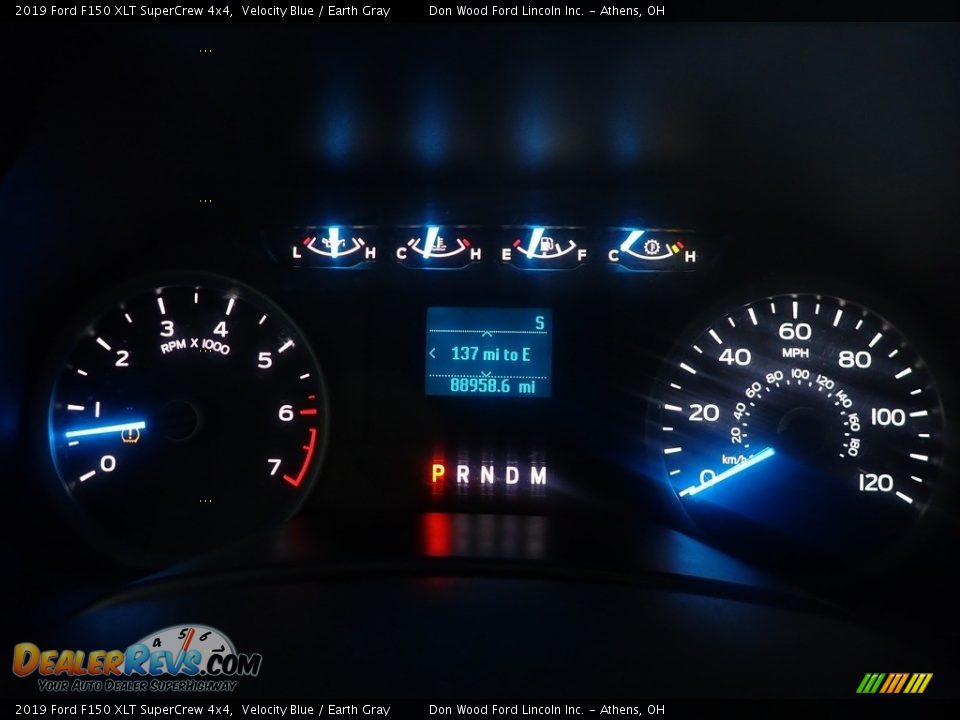 2019 Ford F150 XLT SuperCrew 4x4 Velocity Blue / Earth Gray Photo #23