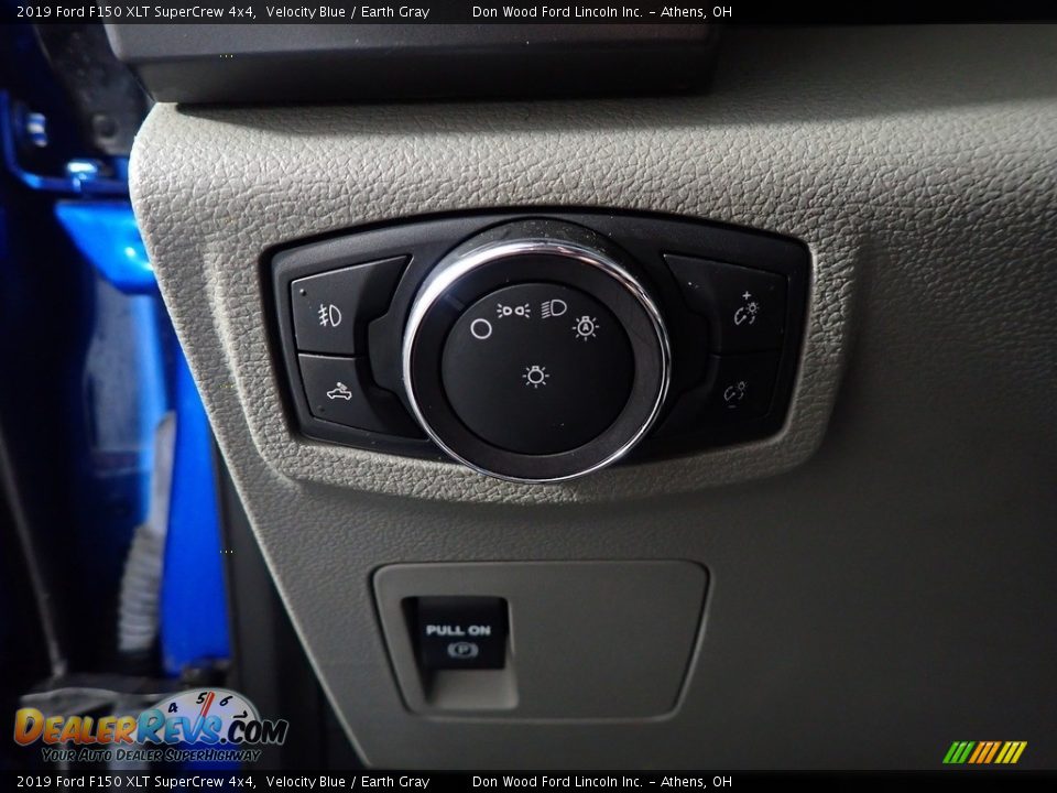 2019 Ford F150 XLT SuperCrew 4x4 Velocity Blue / Earth Gray Photo #26