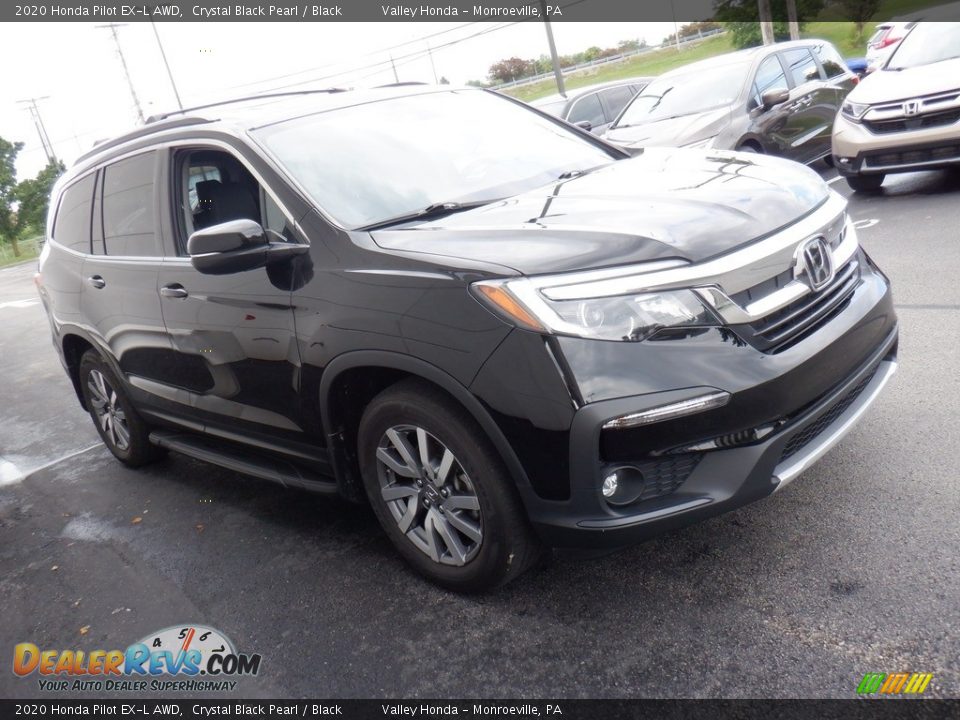 Crystal Black Pearl 2020 Honda Pilot EX-L AWD Photo #5