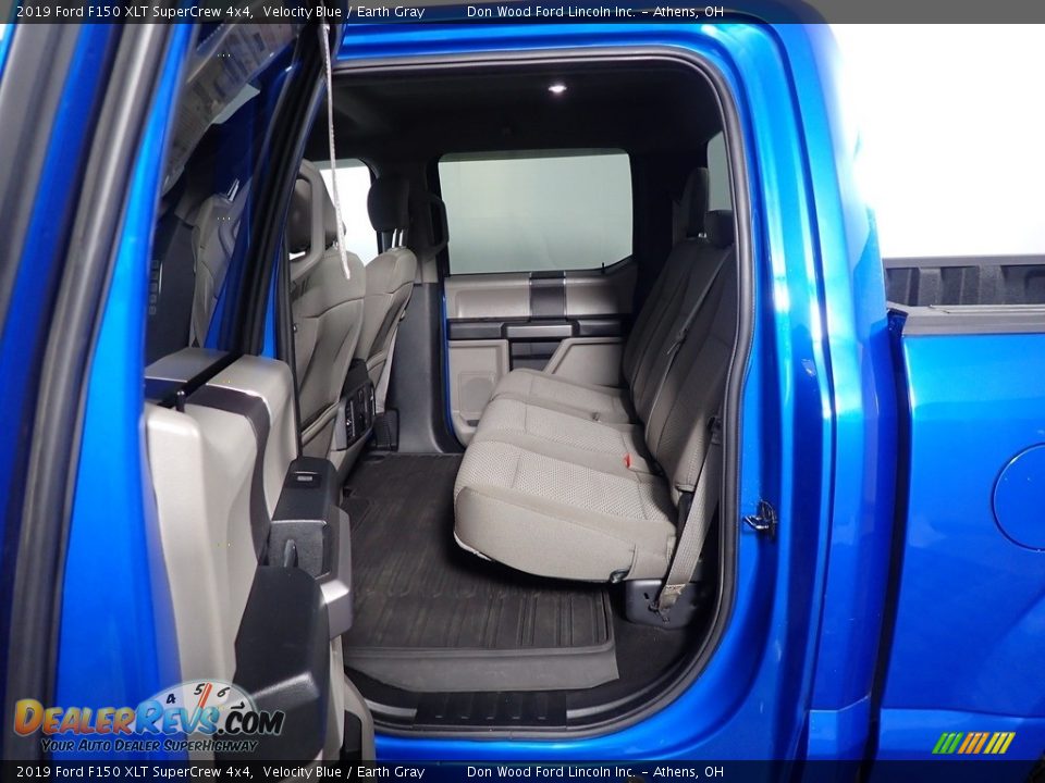 2019 Ford F150 XLT SuperCrew 4x4 Velocity Blue / Earth Gray Photo #31