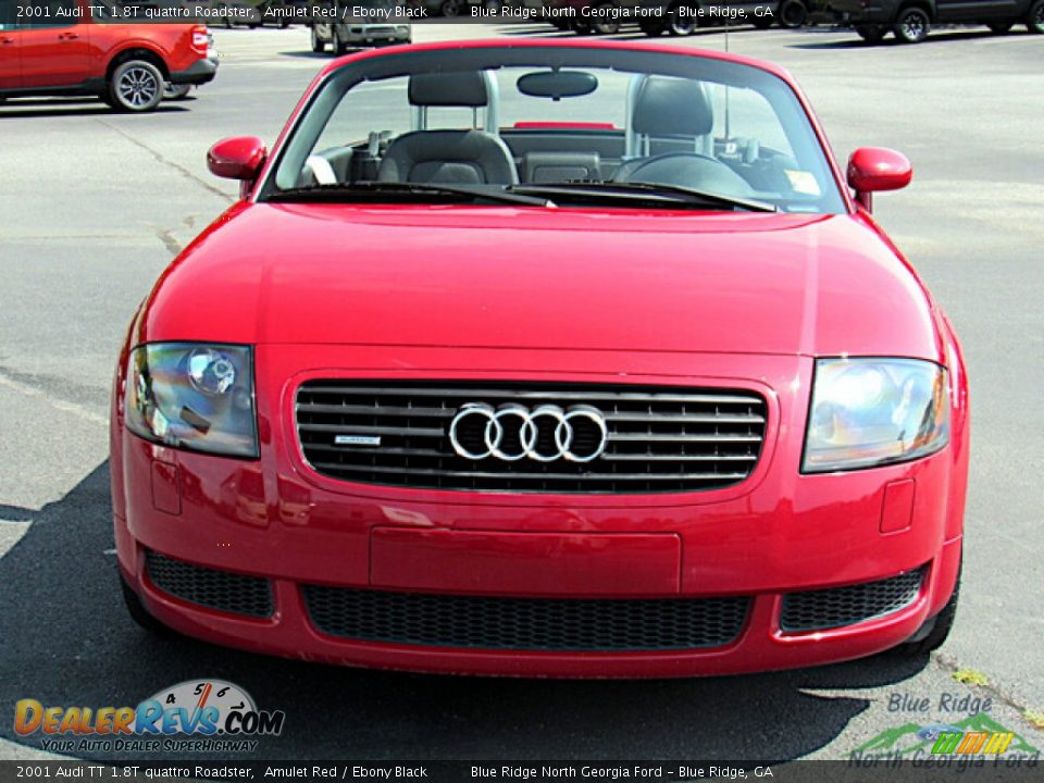 2001 Audi TT 1.8T quattro Roadster Amulet Red / Ebony Black Photo #8