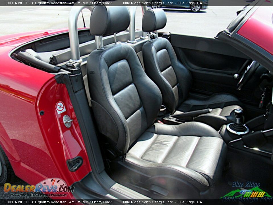 2001 Audi TT 1.8T quattro Roadster Amulet Red / Ebony Black Photo #13