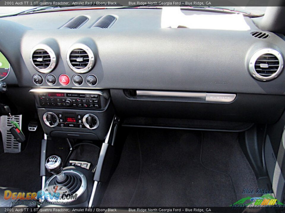 2001 Audi TT 1.8T quattro Roadster Amulet Red / Ebony Black Photo #15