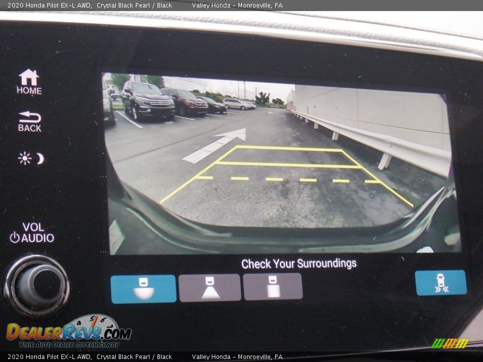 2020 Honda Pilot EX-L AWD Crystal Black Pearl / Black Photo #23