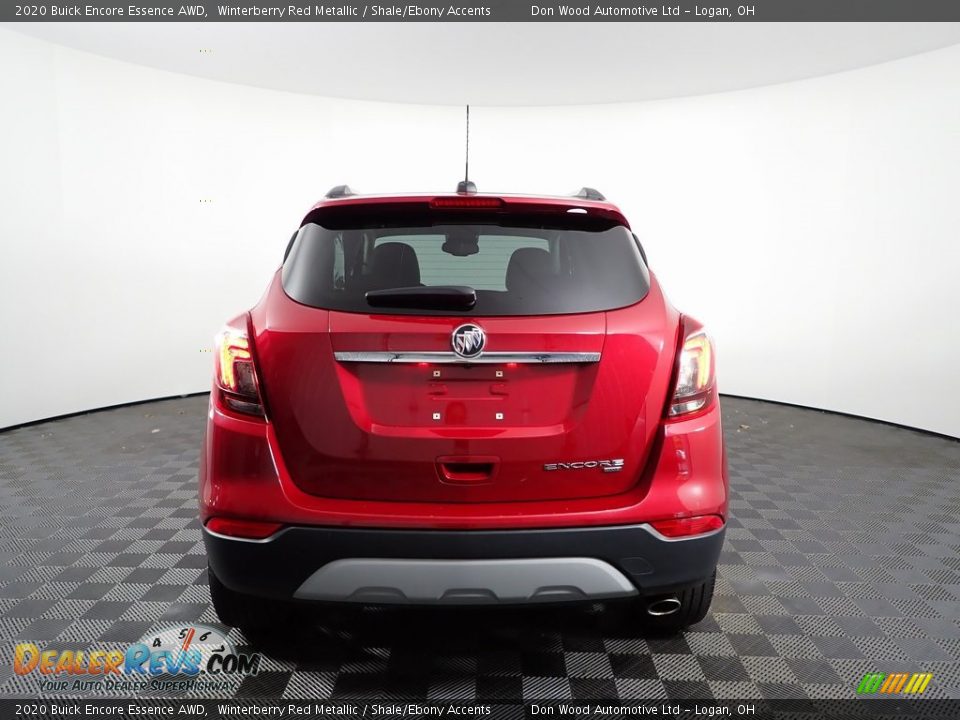 2020 Buick Encore Essence AWD Winterberry Red Metallic / Shale/Ebony Accents Photo #10