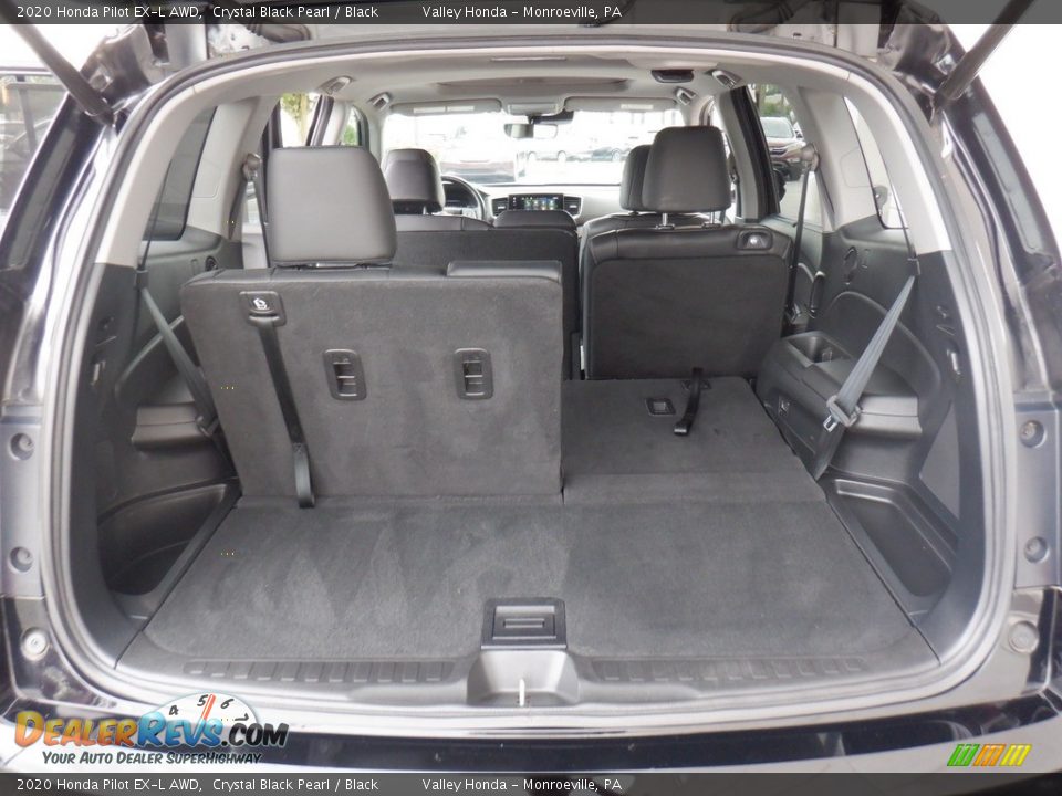 2020 Honda Pilot EX-L AWD Crystal Black Pearl / Black Photo #32