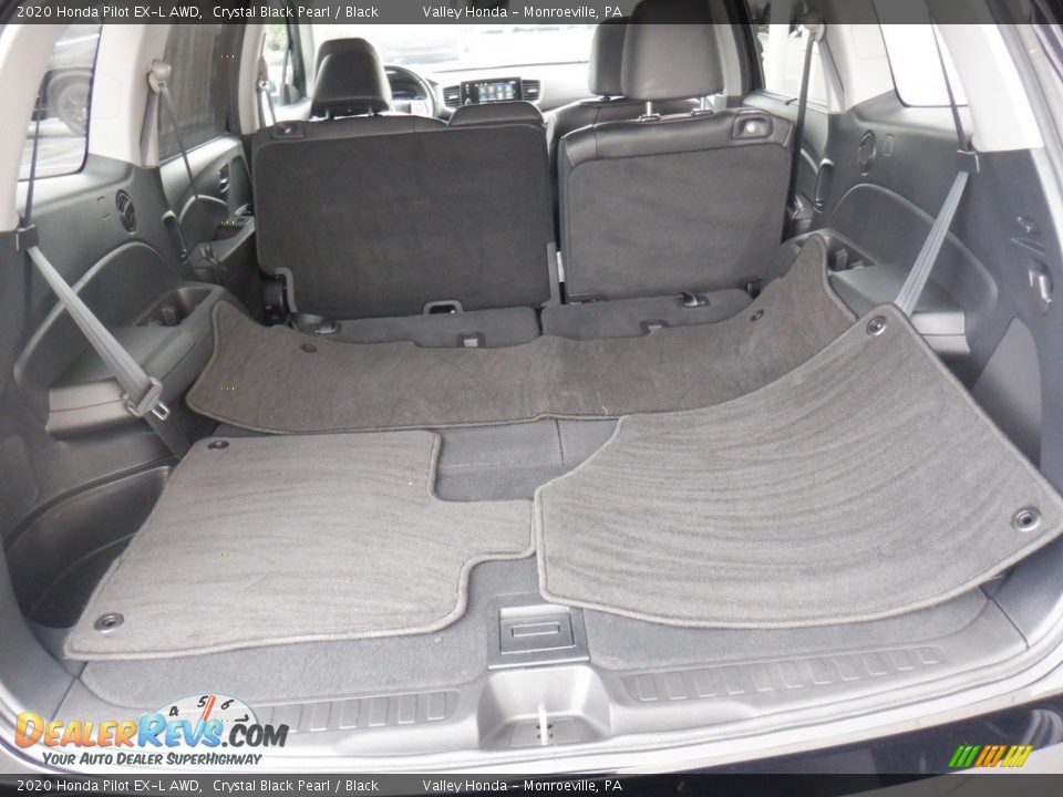 2020 Honda Pilot EX-L AWD Crystal Black Pearl / Black Photo #33