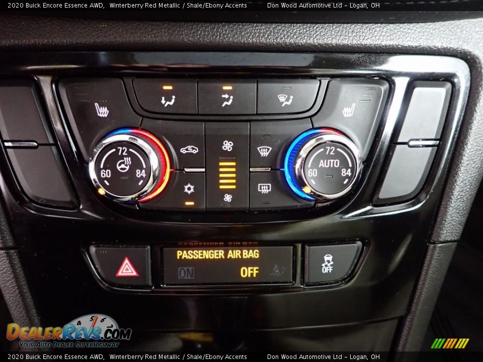 Controls of 2020 Buick Encore Essence AWD Photo #22