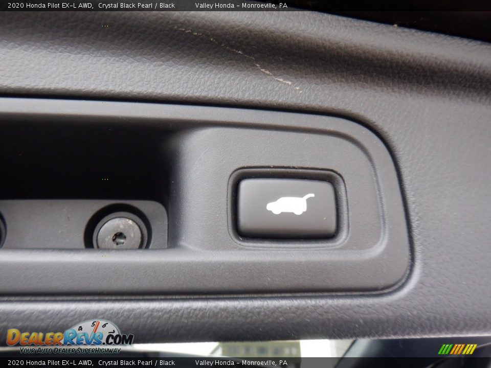 2020 Honda Pilot EX-L AWD Crystal Black Pearl / Black Photo #34