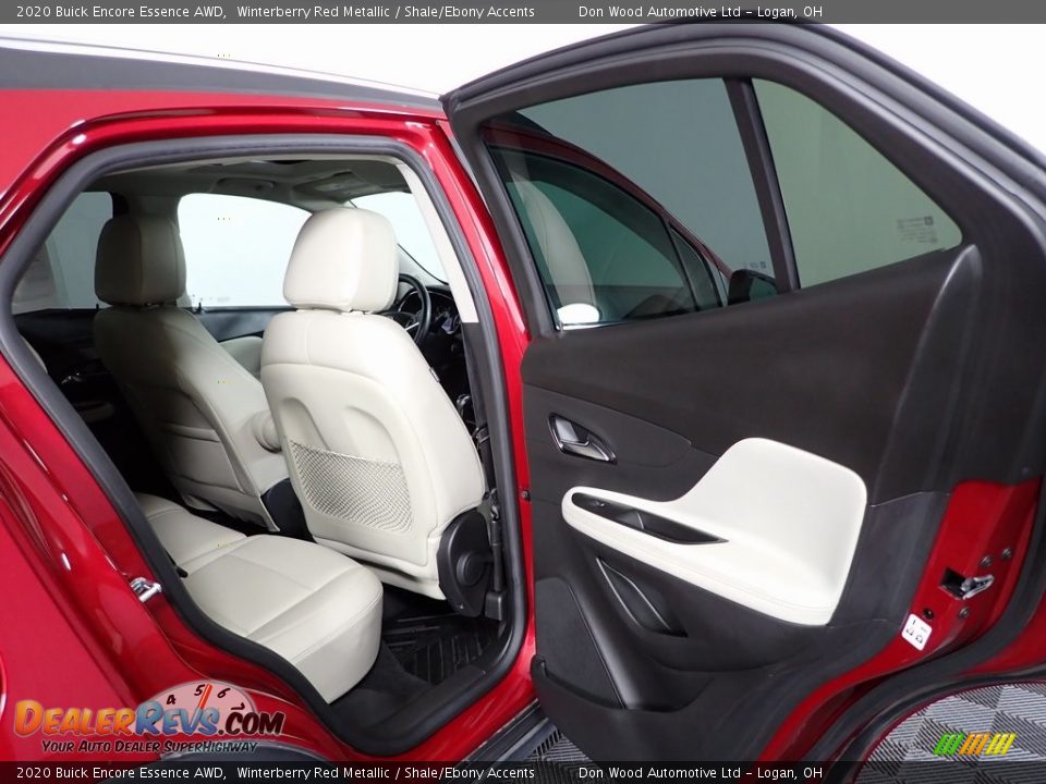 2020 Buick Encore Essence AWD Winterberry Red Metallic / Shale/Ebony Accents Photo #31