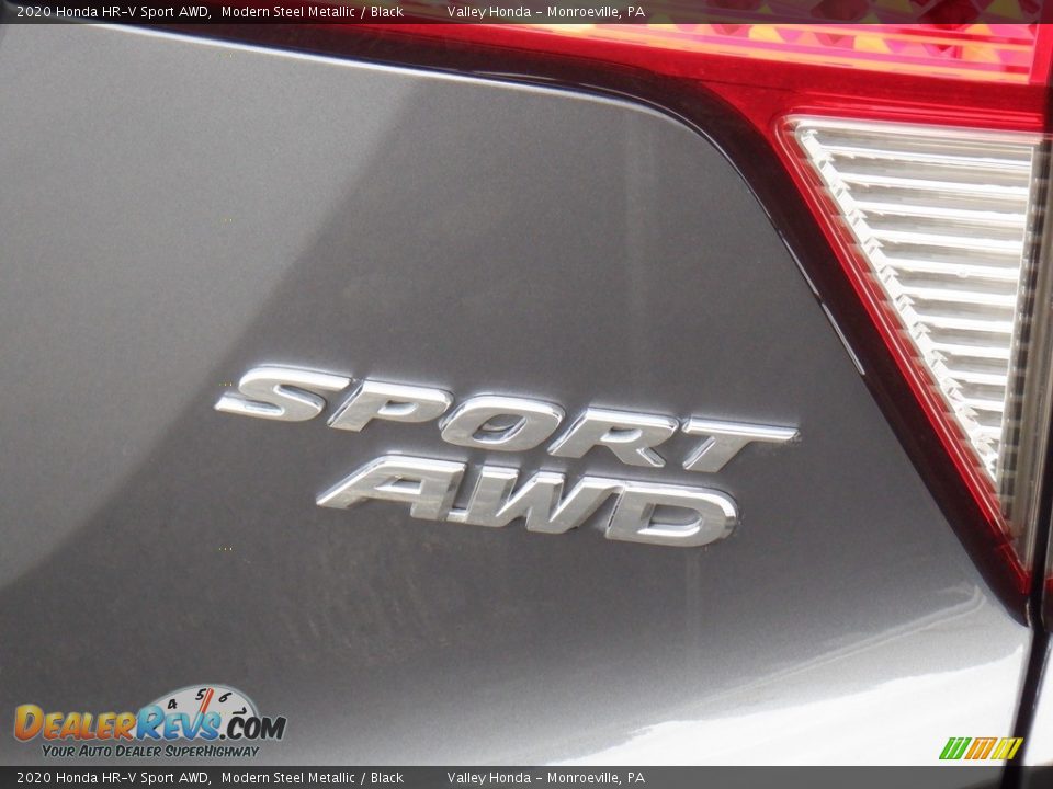 2020 Honda HR-V Sport AWD Modern Steel Metallic / Black Photo #6