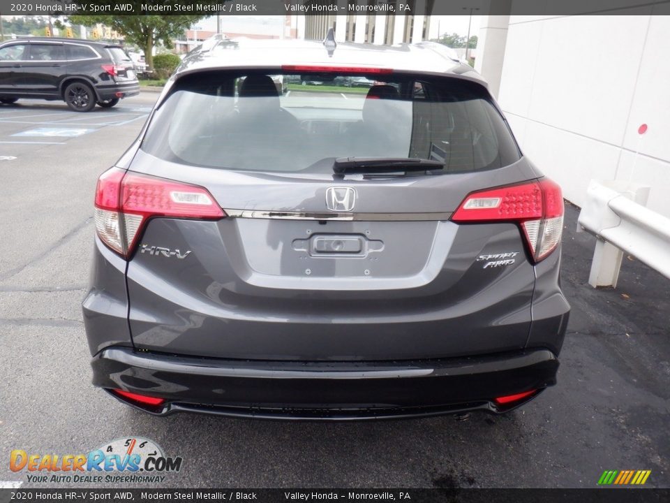 2020 Honda HR-V Sport AWD Modern Steel Metallic / Black Photo #7