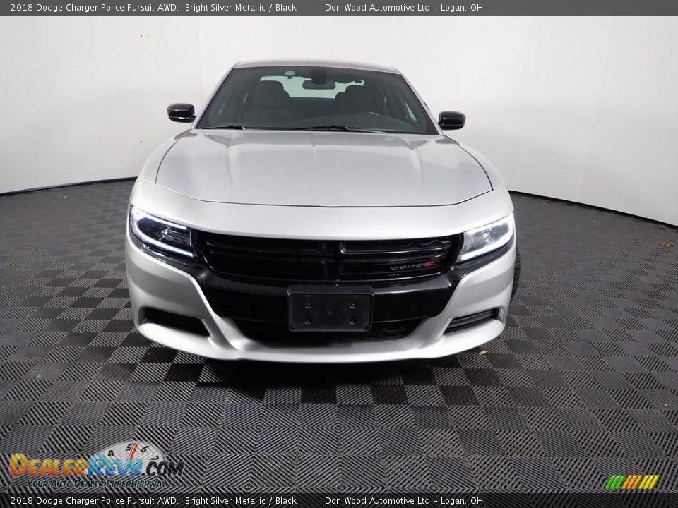 2018 Dodge Charger Police Pursuit AWD Bright Silver Metallic / Black Photo #3
