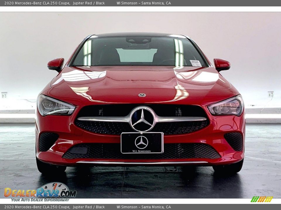 2020 Mercedes-Benz CLA 250 Coupe Jupiter Red / Black Photo #2