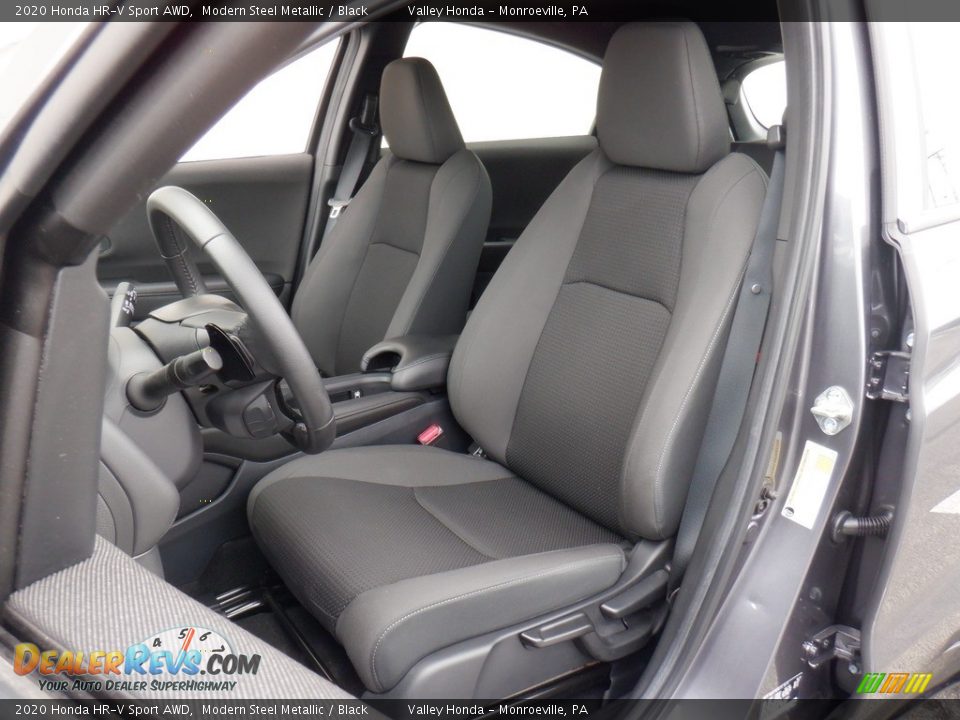 2020 Honda HR-V Sport AWD Modern Steel Metallic / Black Photo #12