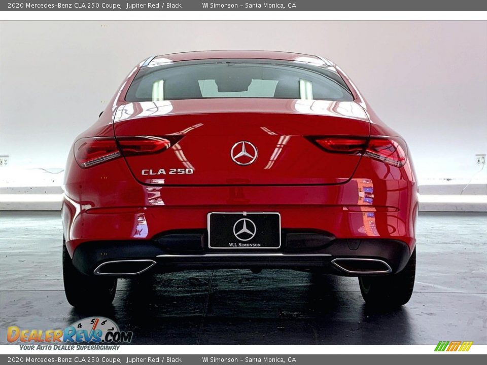 2020 Mercedes-Benz CLA 250 Coupe Jupiter Red / Black Photo #3